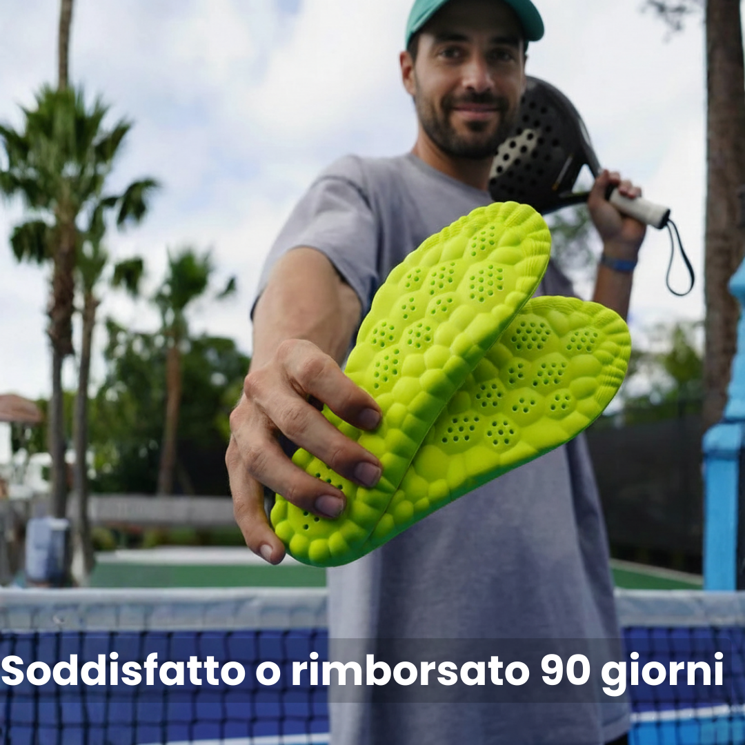 Paderis Insoles – Play longer, without pain